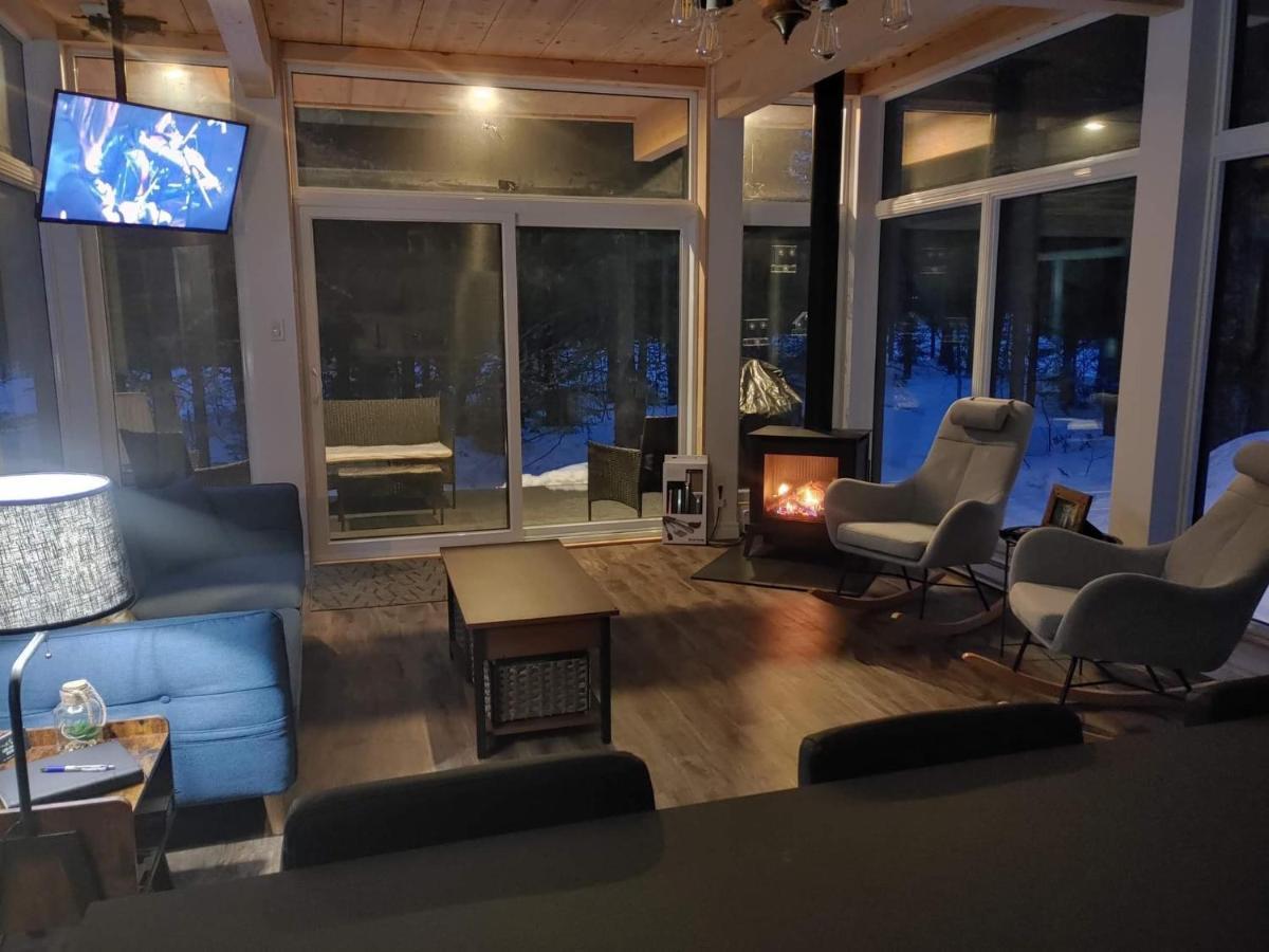 Les Chalets Double K # 1 Saint-Alexis-des-Monts Ngoại thất bức ảnh